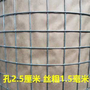 Galvanized Steel Wire Mesh Chicken Farm Fence Net Thickened Small Hole Fence Outdoor Welded Wire Barrier Protection Net