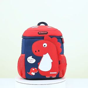 HamshMoc School Bag for Kids Cute Children Backpack Dinosaur Cartoon Anti-Lost Non-Slip for Kids School Bags Large Capacity Breathable Lightweight Student Boys and Girls Baby Bag