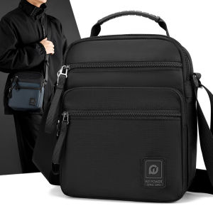 Túi Đeo Vai Nam Chống Thấm Nước Túi Đeo Chéo Thường Ngày Đi Làm Đi Làm Bằng Vải Nylon Túi Đeo Chéo Du Lịch Túi Đeo Vai Đơn