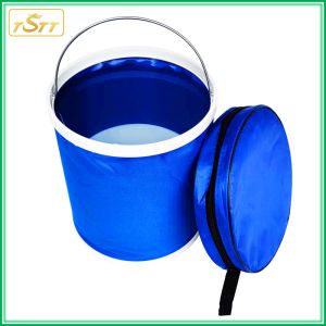 Portable Folding Bucket with Storage Bag 9/11/13L Multifunctional Outdoor Fishing Car Wash Camping Hiking Trip Cleaning Tool Bucket