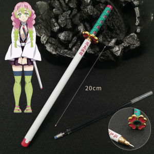 Bandai | 17 Styles Japan Anime Demon Slayer Model Gel Pen 0.5mm Black Refill Cosplay Prop Kid Student Gift SlayerWeapon Sword