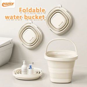 Xô có thể gập lại cho gia đình dung tích lớn đa chức năng dày cầm tay xô ngoài trời ổ lưu trữ di động thùng nhựa câu cá