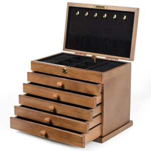 XIDUOSHU | High-end Traditional Chinese Style Wooden Jewelry Box