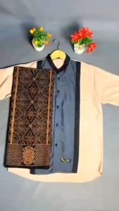 Paket Set Sarko Sarung dan Baju Koko Terbaru Motif 3 Warna Series Muslim Dewasa