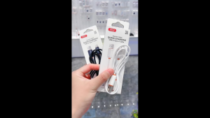 XO รุ่น NB302 สายชาร์จ USB to Type-C และ USB to iPh MFi 3A Fast Charge 1M ทนทานพิเศษ