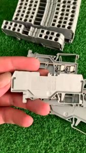 Cầu đấu WAGO 280 4 tiếp điểm 28-12 AWG Khối cầu đấu gắng ray