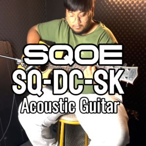 SQOE SQ-DC-SK 41 Inch Acoustic Guitar w Arm Bevel ( SQDCSK / SQ DC SK )