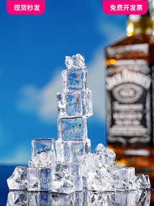 Acrylic Simulated Ice Cubes Crushed Ice Bucket Freezer Ice Run Bar Decoration Fake Ice Photography Props Ice Blocks