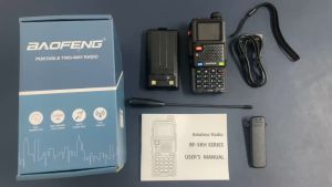 Baofeng UV5RH-M Walkie Talkie Real 10W Power High Capacity Dual Band Two Way Radio 10KM Long Range Walkie-Talkie Original