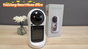 3MP 2K PTZ Wifi Camera Video Call with 2.8 Inch IPS Screen Baby Cry Sound Detection Security IP Camera 3MP Baby Monitor iCSee