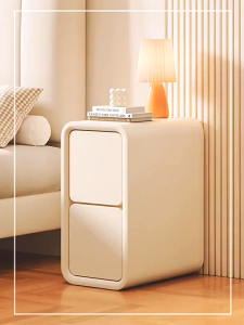 12H ship Cream style Bedside Table Side Table Bedroom Side Drawer Solid Wood drawer cabinet Meja Sisi Meja Kecil 床頭櫃 床头柜