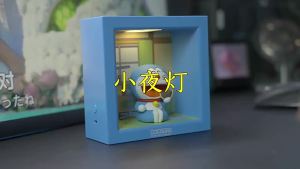 100% Authentic Doraemon Night Light Desk Lamp Career Series Birthday Gift Power by USB RST10754 Christmas gifts