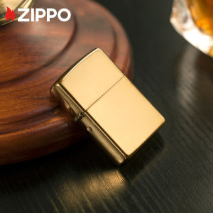 Zippo High Polish Brass Pocket Lighter | Zippo 254B( Lighter Without Fuel Inside )