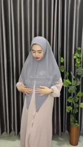 Jilbab / Hijab Instan Zipper Cerruty - Kerudung Instan Zipper Resleting Jepang Premium
