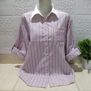 NEW READY ATASAN KEMEJA CANTIK KATUN IMPORT LD102