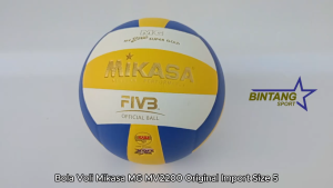 Bola Voli Mikasa Super Gold MV2200 Original Japan Bola Voly Kompetisi Proliga