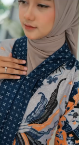 COD Atasan Baju Batik Wanita Blus Kualitas Terbaik Cocok Buat Seragam pelandang Dan Kantor kuliah