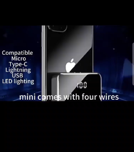 Power Bank HM-300S Best small mini portable charger 20000mAh mobile phone power banks