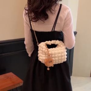 TAS SELEMPANG WANITA IMPORT FASHION HANDBAG TAS BAHU WANITA/TAS VIRAL BANGKOK /TAS BKK KEKINIAN/TAS LUCU