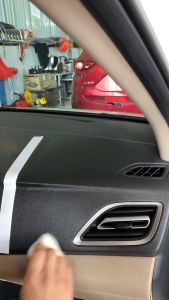 Xịt Dưỡng Bóng Da Và Đồ Nội Thất Ô tô FLAMINGO F096 - Hương Cà Phê