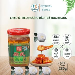 Chao Ớt Ngâm Dầu Cải Hương Dầu Trà Hoa Khang 280g