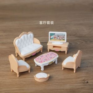 Miniature Robot Bedding Toy for Role-Playing Game Small Country Dollhouse Furniture Simulation Plastic Toys for Children