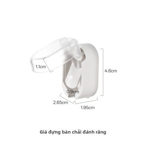 FaSoLa | Kệ Đựng Đồ Chải Răng Treo Tường Chống Nước Chống Mốc Không Cần Khoan
