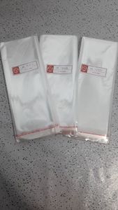 PLASTIK OPP 10X25 TEBAL 30 MICRON/ PLASTIK KEMASAN ROTI/ UNDANGAN/ AKSESORIS