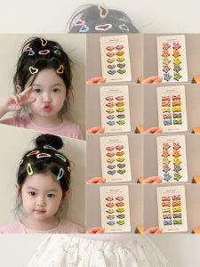 NING ZHOU | Colorful Mini Hair Clips For Children To Fix Side Fringe