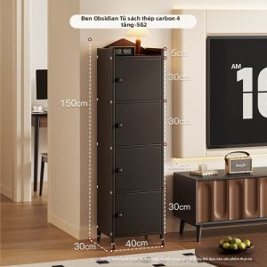 MR ART | Tủ Sách Bằng Thép Đựng Lưu Trữ