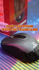 ZADEZ Chuột Không Dây M-325B - Cảm Biến PixArt 1600DPI