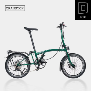 CRANSTON | Portable Retro 3-Folding Bicycle 20inch 9 Speed