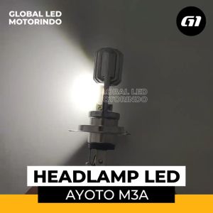 AYOTO Lampu Depan Headlamp M3A PNP Langsung Pasang