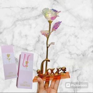 Gift Box Bunga Mawar - Pajangan Hadiah Anniversary  Ulangtahun