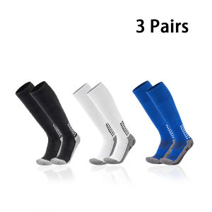 1 Pair/3Pairs Long Socks  Adhesive dots at the Bottom Yoga Socks Compression Socks Leg-Shaping Women