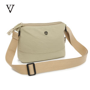 กระเป๋าสะพายข้างผ้า Oxford น้ำหนักเบา กระเป๋าสะพายไหล่เดียวสำหรับผู้หญิง กระเป๋าสะพายข้างแบบกันน้ำหลายชั้น กระเป๋าสะพายข้างสไตล์ใหม่สำหรับผู้หญิง