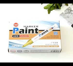 SPIDOL BAN TOYO ORIGINAL 100% Paint Marker Toyo Original Spidol Nat Keramik Ori IMPORT PERMANEN