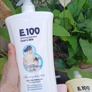 SỮA TẮM SÁNG DA MỊN MÀNG E100 CHÍNH HÃNG ĐỦ MÀU CHAI LỚN 12kg