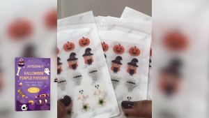 Jaysuing(简素净) | Halloween Cartoon Pimple Patches Salicylic Acid Tea Tree Oil Acne Spot Cover Stickers Cute Ghost Pumpkin Witch Shape Skin Care Z