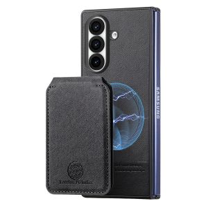 szhaiyu | 2 in 1 Magnetic Wallet Phone Case for Samsung Galaxy Z Fold 8 Ultra 7 6 5 4 Bracket Card Holder Protective Luxury Leather Cover