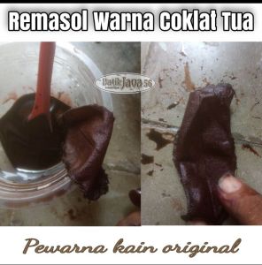 ASLI PEWARNA REMASOL 50GR/TERMURAH WARNA REMASOL COKLAT TUA TIEDY