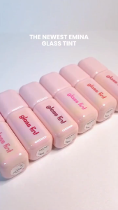 EMINA Glass Tint - Lip Tint Korea Glossy Ombre Tahan 12 Jam Ringan Longlasting Transferproof SPF 25 Vitamin E