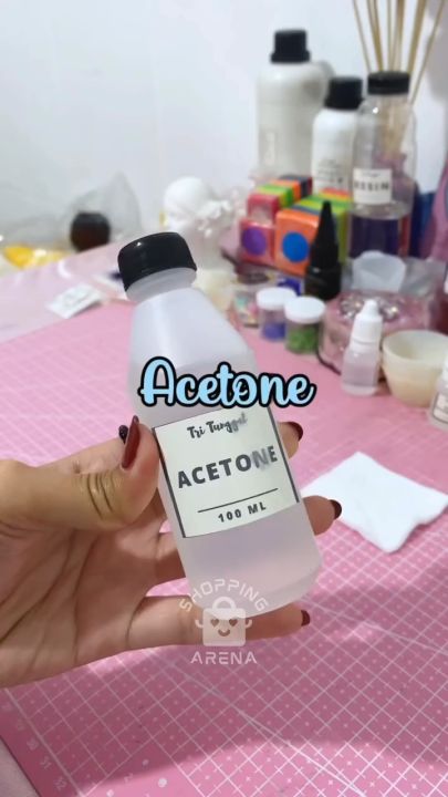 Acetone 250ml Cairan ASETON Ampuh Menghilangkan Kutek Penghilang Cat Kuku Pelunak Resin Membersihkan Mesin 3D Printing Nail Polish Remover Liquid Pembersih Serbaguna Multifungsi Murni Aceton Asetone Nailart Beauty Treatment Murah Shopping Arena Malang