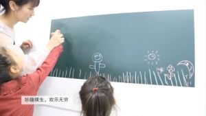45x100cm Black Board Wall Sticker Blackboard Vinyl Paper Removable Bulletin Wall Sticker