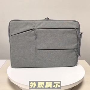 Túi Đựng Máy Tính Xách Tay Di Động Cho Máy Tính Xách Tay 11-156 Inch MacBook Huawei Dell PC Redmi - Vỏ Máy Tính Xách Tay Đa Năng Bằng Vải Canvas Có Khóa Kéo