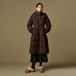 DUSHU | Long Bicolor Warm Down Jacket