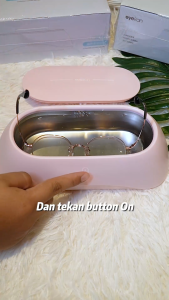 evo EYEKAN 998 Ultrasonic Cleaner Portable Machine High Frequency Vibration For Washing Cleaning Eyeglass Glasses Jewelry Watch