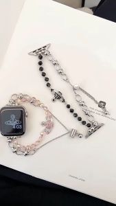 CW-SHOP(WF58)*พร้อมส่งในไทย*สายนาฬิกาข้อมือ สมาร์ทวอช สายแสตนเลส ไข่มุก สวยงามขนาด 42.44.45.46.49MM