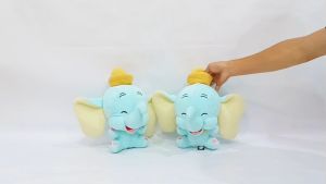 Boneka Gajah Dumbo Disney Elephant Topi Smile M