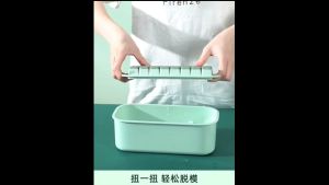 Non Stick Easy Release 36 Grids Silicone Ice Cube Trays Mold With Lid Kitchen Toys Chocolate Mould